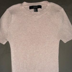 Light pink small forever 21 top
